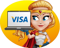Zahlungsmethode Visa Casibella