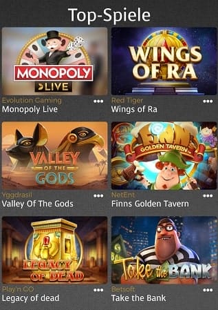 casino extra spielangebot