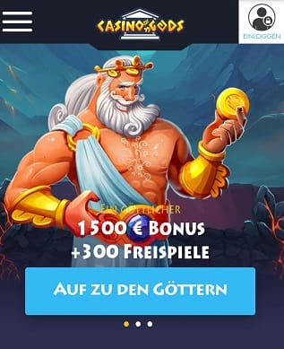 casino gods bonus