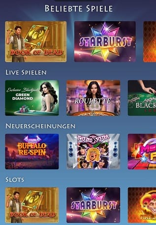 casino gods spielangebot