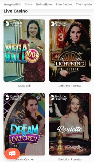 megalotto live casino