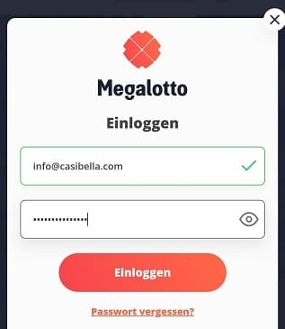 megalotto login anmeldung