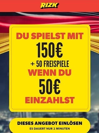 rizk casino bonus und freispiele