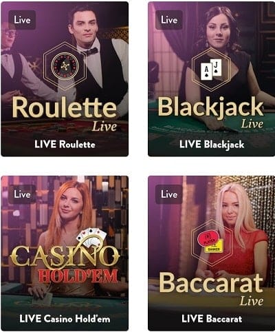 dunder live casino
