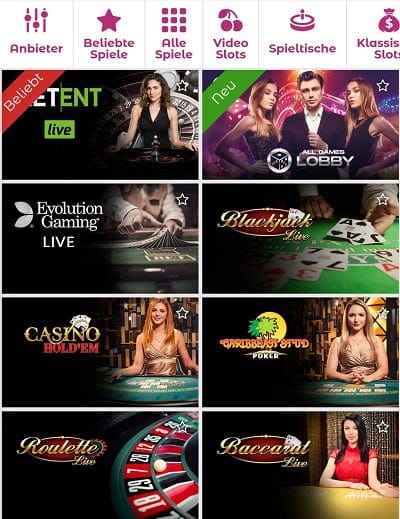Slottojam Live Casino