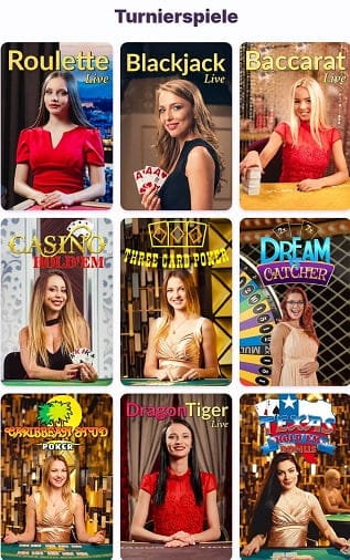 nomini turniere auf mobile app