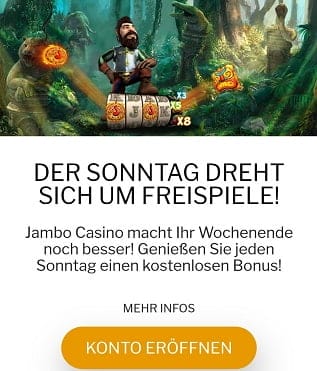 jambo casino freespins