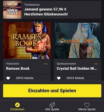 blitzino login und einzahlung