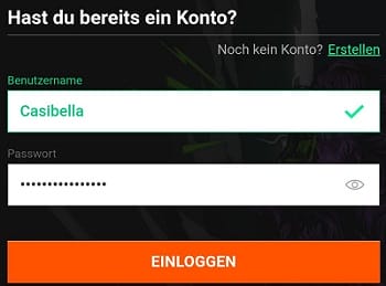 betinia anmeldung