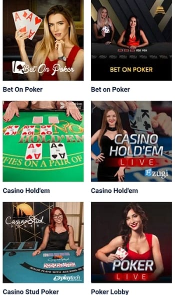 20Bet Live Casino