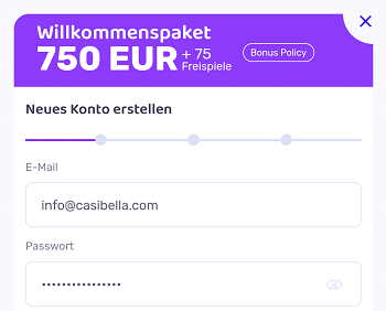 Emojino Anmeldung Login