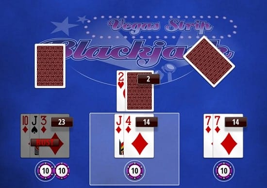 Cobra Spins Vegas Strip Blackjack