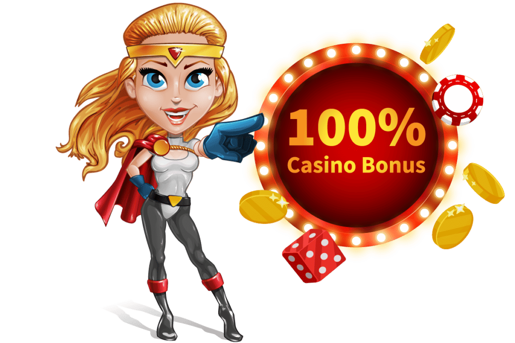 100% casino bonus