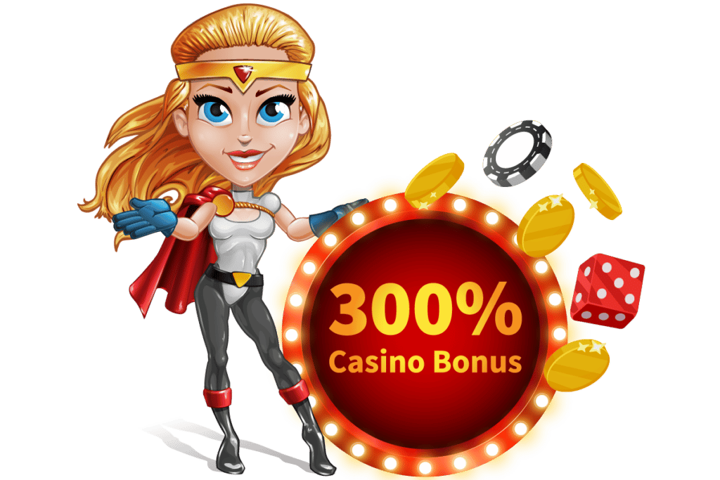 300% casino bonus