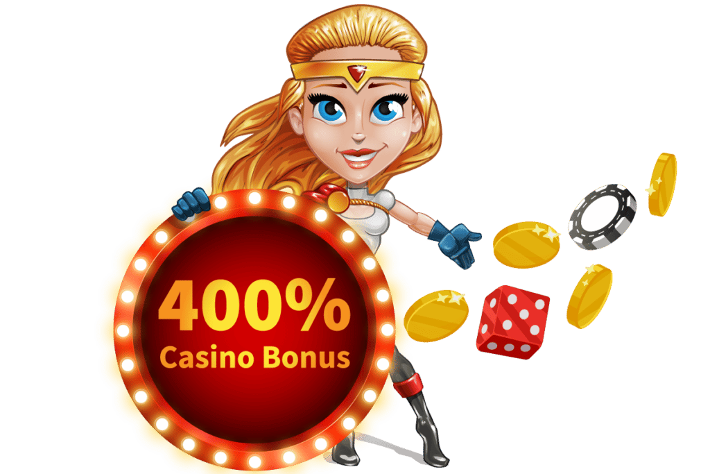 400% casino bonus