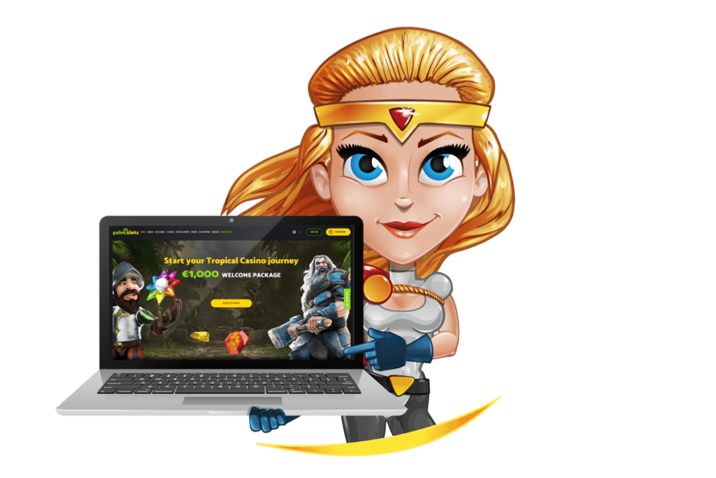 palmslots desktop webseite