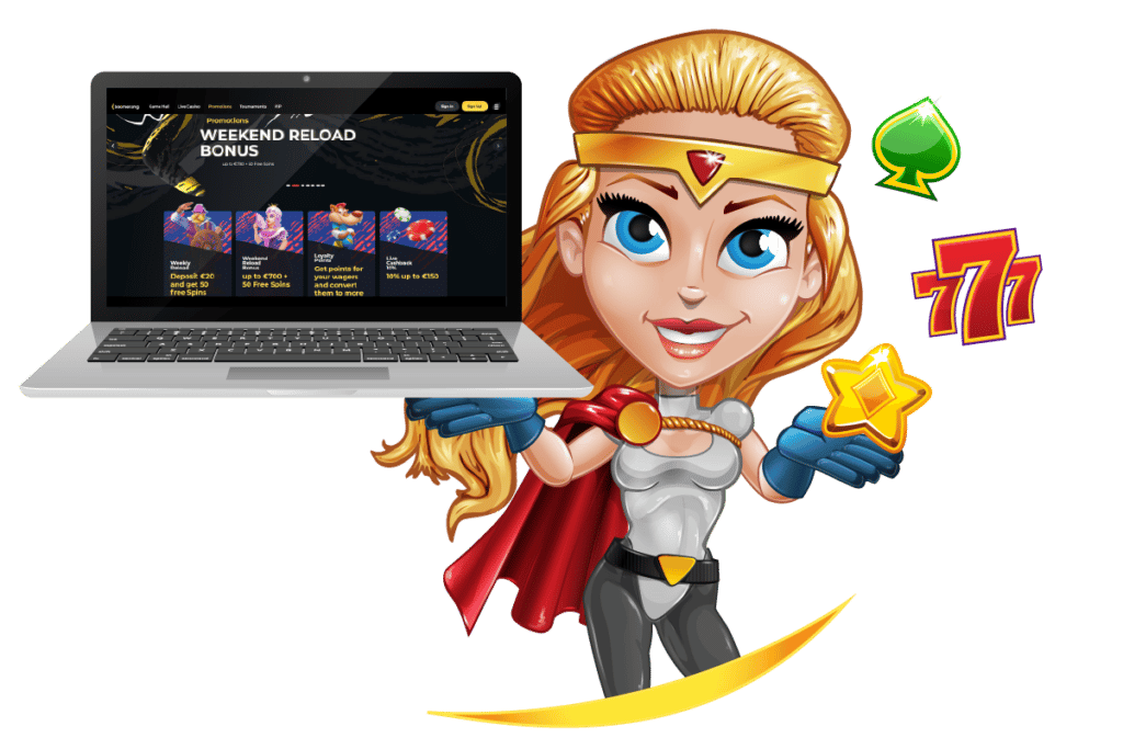 boomerang desktop webseite