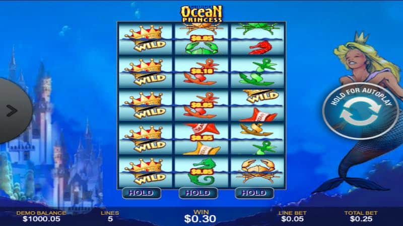 Ocean Princess Slot 800x450