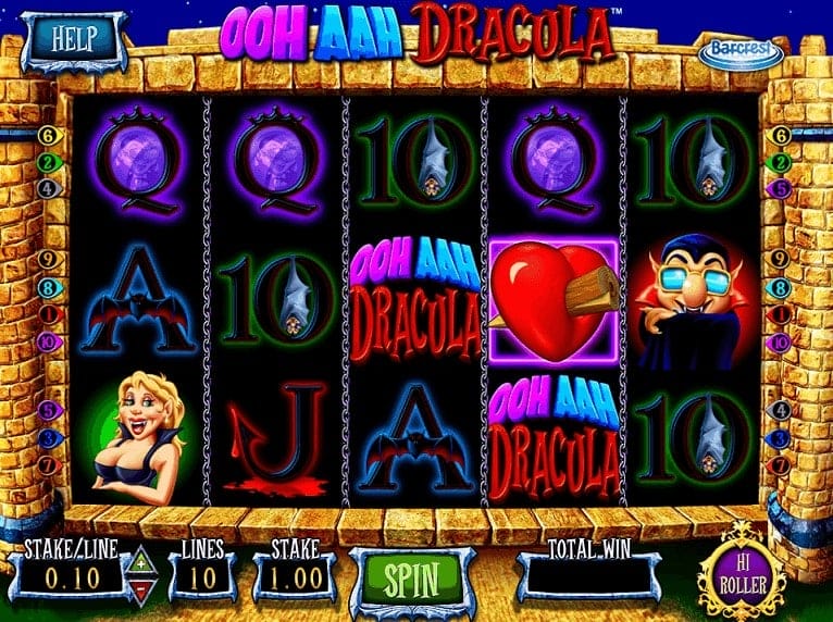 ooh aah dracula slot