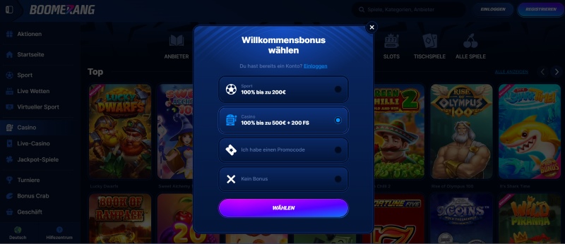 Bonus Aktivierung im Autoplay Casino