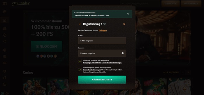 registrierung im online kahnawake casino