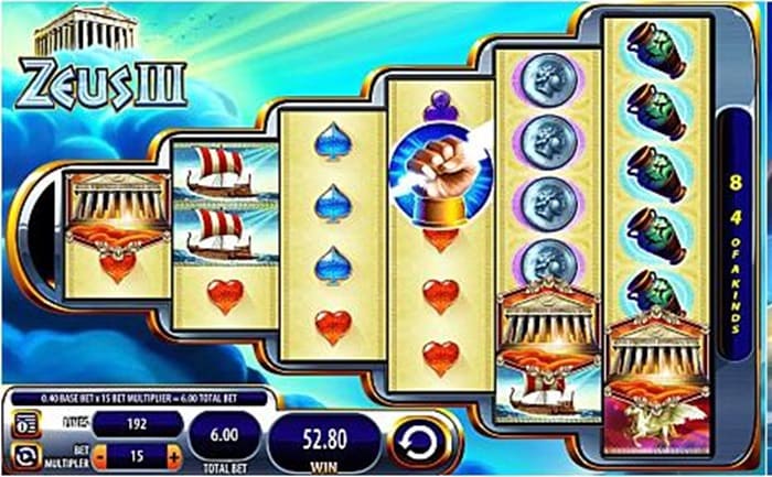 wms slot zeus 3 für unbekannte internet casinos