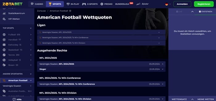 wettangebot bei neuen sportwettenanbietern