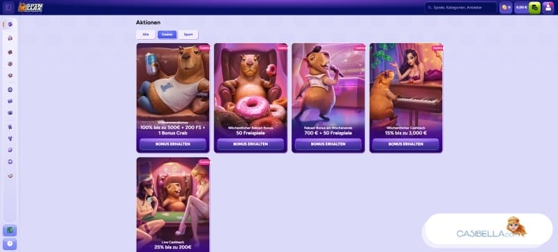 Freespins ohne Einzahlung im Online Casino