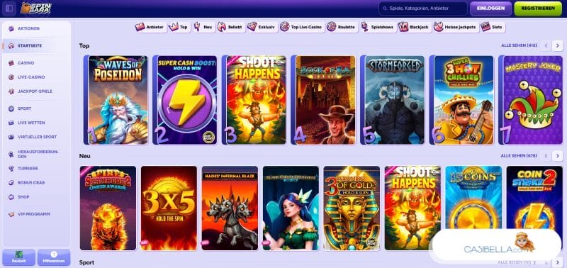 400 Bonus Casino auswählen