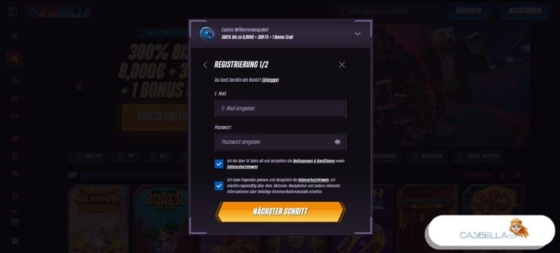 Registrierung im deutschen Online Casino ohne LUGAS