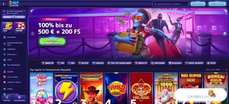 AlfCasino Screenshot