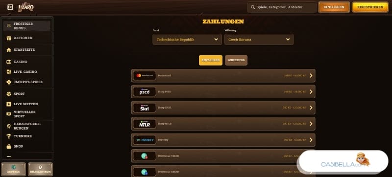 Zahlungsmethoden im Casinos ohne Mindesteinzahlung