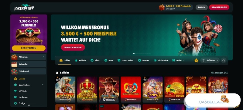 Joker Tipp Screenshot