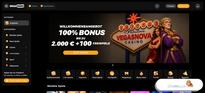 VegasNova Screenshot